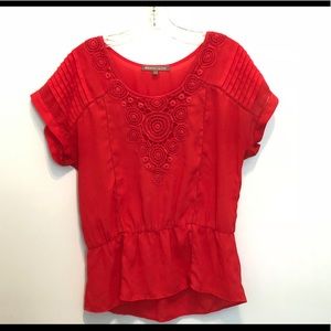 Daniel Rainn Hot Pink Blouse-Small